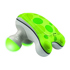 HoMedics Ribbit Handheld Mini Massager | Vibration Massage, Illuminated Feet, Battery Operated, Assorted Colors | Lightweight, Muscle Kneading for Back, Shoulders, Feet, Legs, & Neck