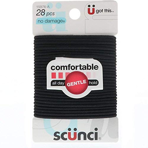 Scunci Gentle Hold No Damage Elastics 28 pcs
