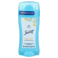 Secret Anti-Perspirant Deodorant Invisible Solid Spring Breeze 2.60 oz