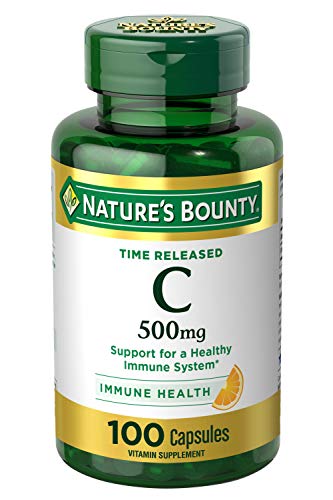 Nature's Bounty Time Released Vitamin C-500mg (100 capsules)