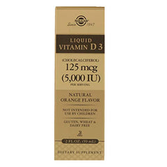Solgar D3 Liquid 5000IU 2oz