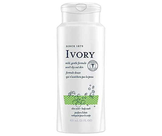 Ivory Aloe Scented Body Wash 21 oz