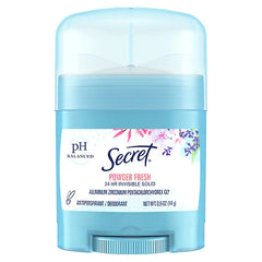 Secret Powder Fresh 24hr Invisible Solid Antiperspirant/Deodorant 0.5oz (travel size)