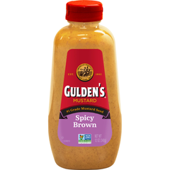 GULDEN'S MUSTARD SPICY BROWN 12oz