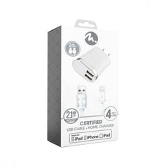 FIFO MFI USB CABLE+HOME CHARGER