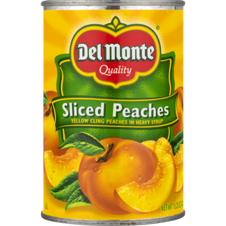 Del Monte Sliced Peaches 15.25oz