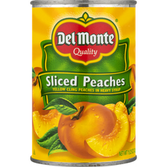 Del Monte Sliced Peaches 15.25oz
