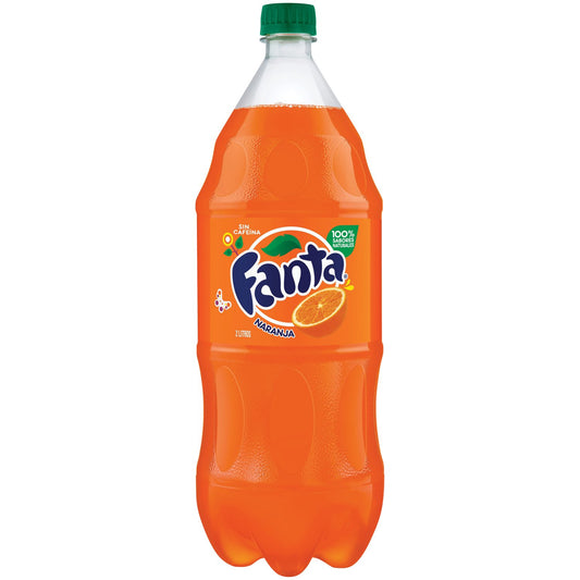 Fanta Orange Soda 2 Liter