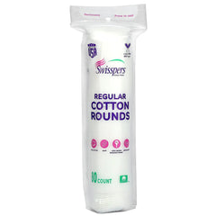 Swisspers Regular Cotton Rounds 80ct
