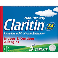 Claritin Alg 10mg Tabs 5ea