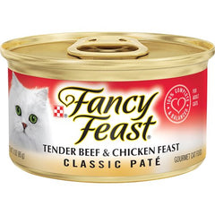 Fancy Feast Tender Beef & Chicken Feast Classic Pate 3oz