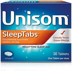 Unisom SleepTabs 25mg (16 tablets)