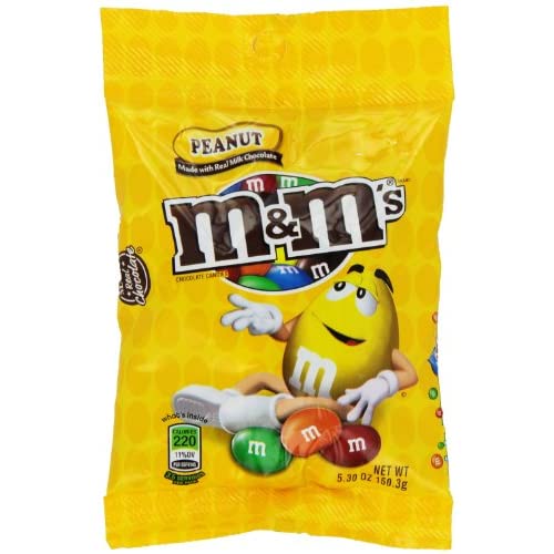 M & M's Peanut Chocolate Candies 5.30oz