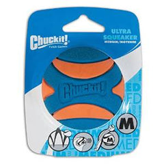 Chuck It Ultra Squeaker Ball Medium 1ct