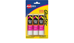Avery Glue Stick 3pk