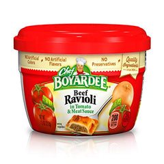 CHEF BOYARDEE BEEF RAVIOLI 7.5oz