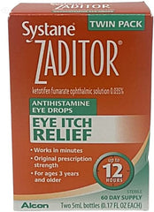 Zaditor Eye Itch Relief Twin Pack (0.17 fl oz each)