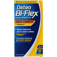 Osteo Bi-Flex Joint Health Triple Strength + Vitamin D (80 coated tablets)