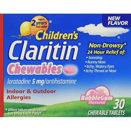 Claritin Childrens 5mg Chew 30ea