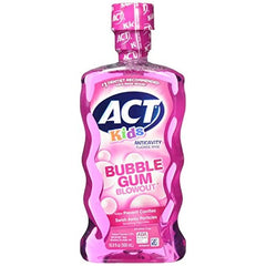 Act Kids Bubble Gum Blowout Anticavity Mouthwash 16.9fl oz