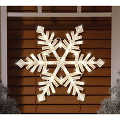 Christmas Lighted Snowflake