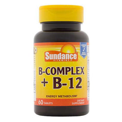 Sundance High Potency B-Complex + B12 (60 tablets)