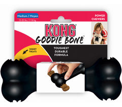 Kong Gooodie Extreme Bone Medium Black
