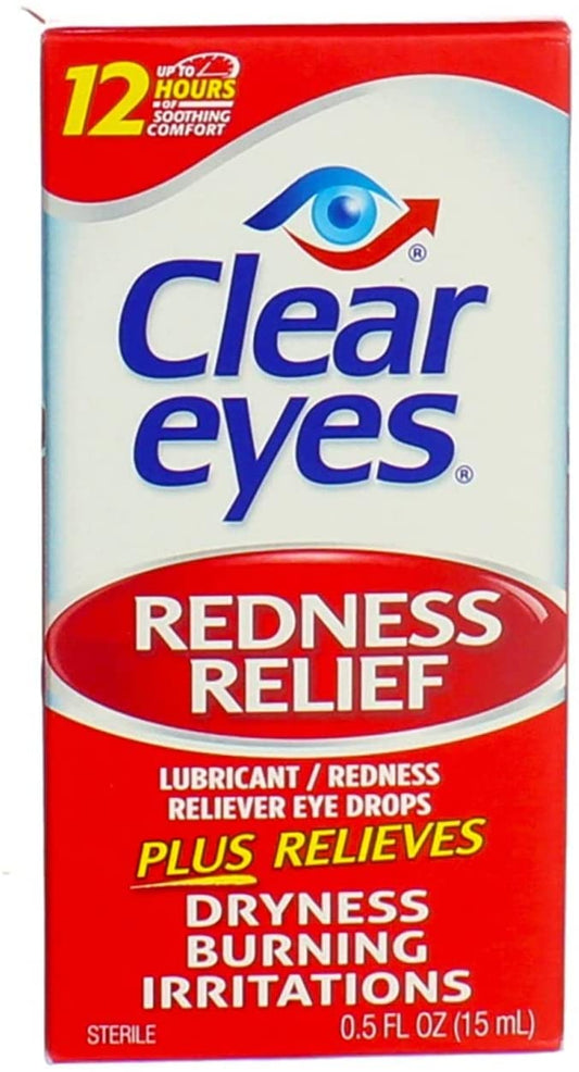 Clear Eyes Redness Relief Drops 0.5fl oz