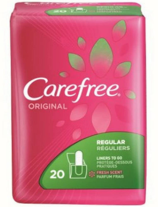 Carefree Original Regular Liner To Go Fresh Scent 20ct