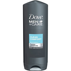 Dove Men's Clean Comfort Hydrating Body + Face Scrub 13.5 oz