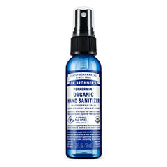 Dr. Bronner's Peppermint Organic Hand Sanitizer 2 oz