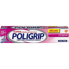 Poligrip Super Adhesive Cream Original 2.4oz