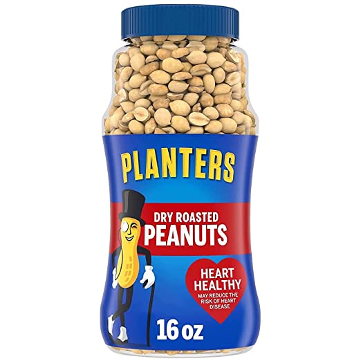 Planters Dry Roasted Peanuts 16oz