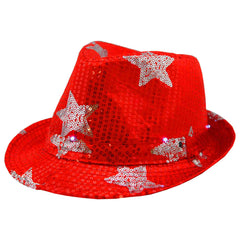 Light Flashing Patriotic Hat