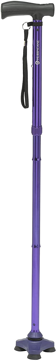 Cane Hurrycane Frdm Eqip Purple 1ea
