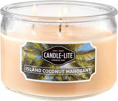Candle Island Cocnt Mahogany 3oz