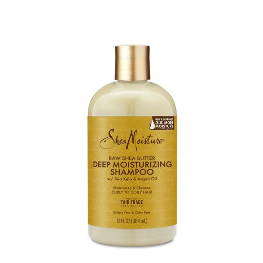 Shea Moisture Raw Shea Butter Deep Moisturizing Shampoo 13fl oz