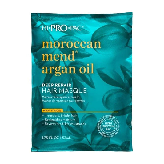 Hi Pro Pac Moroccan Mend Argan Oil Deep Repair Hair Masque 1.75 oz