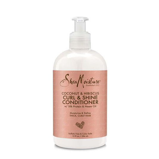 Shea Moisture Coconut & Hibiscus Curl & Shine Conditioner 13 oz