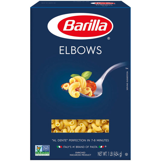 Barilla Elbows Pasta 1lb