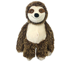 Multipet Bark Buddy Sloth Plush Dog Toy