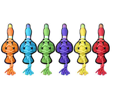 Multipet Cross-Ropes Duck (Assorted) 1ct