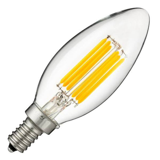 Greenlite 5WLED Clear 60W Equivalent Chandelier Bulb