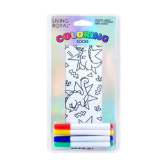 Living Royal Coloring Socks Assorted 1ct