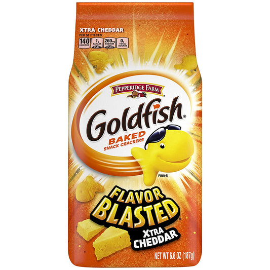 Goldfish Flavor Blasted Xtra Cheddar 6.6oz