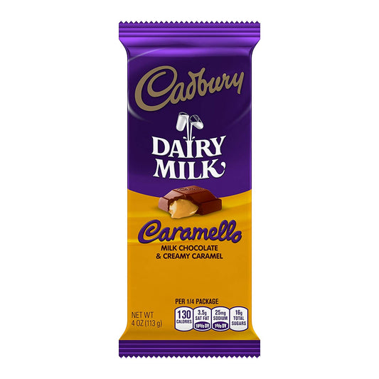 Cadbury Caramello Candy Bar 4oz