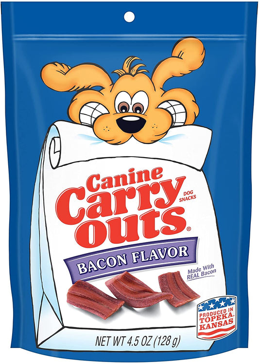 Canine Carry Outs Bacon Flavor 4.5OZ