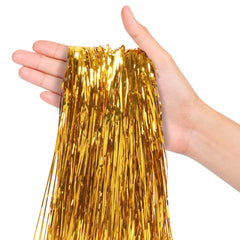 Christmas Noel Gold Foil Icicles 250pcs (50.80cm)long
