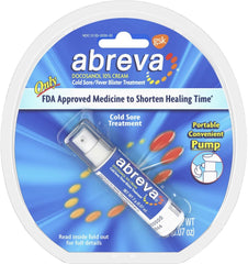 Abreva Cold Sore Cream (pump) 0.07oz