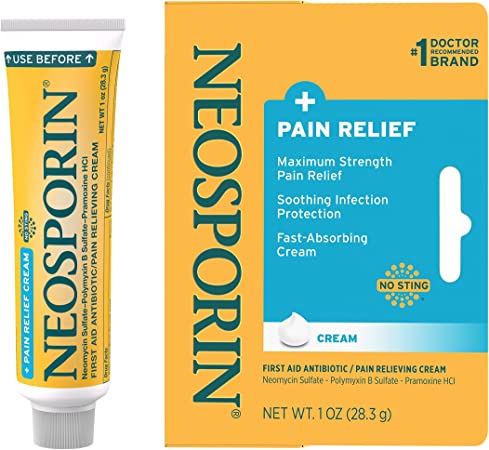 Neosporin + Pain Relief Cream